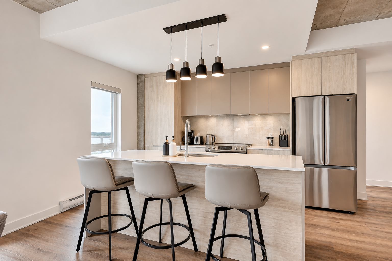 Condo Labelle <br/> 3 chambres / 2 salles de bain