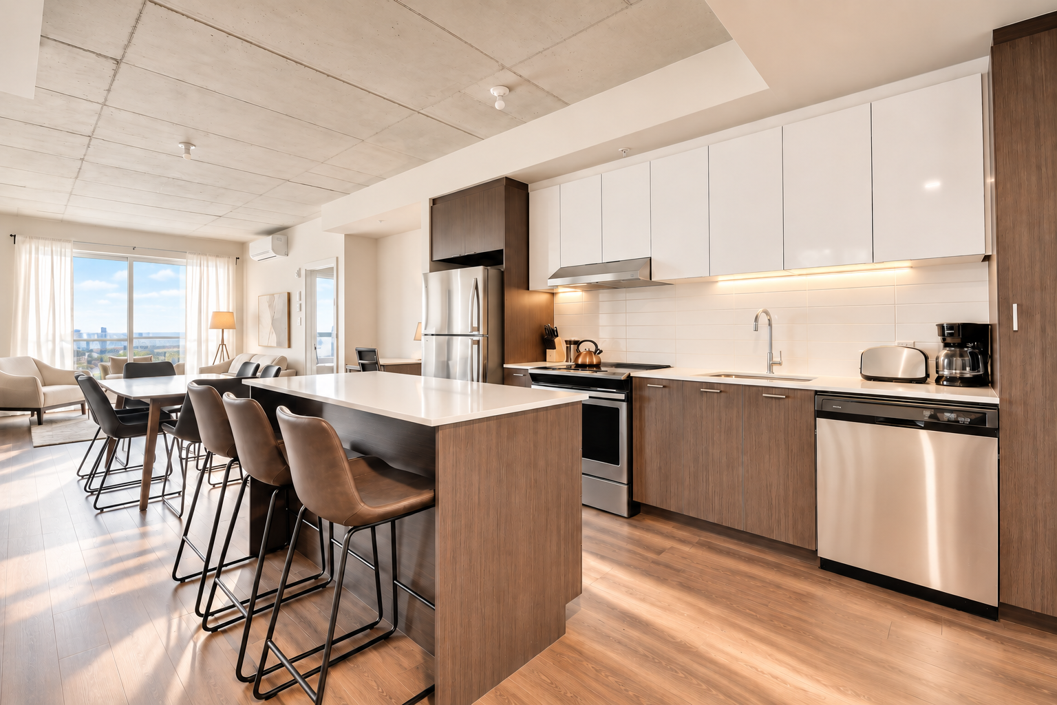 Condo Le Daniel-Johnson <br/> 2 chambres